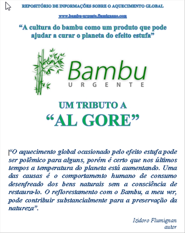 CAPITULO 01 - TRIBUTO A AL GORE